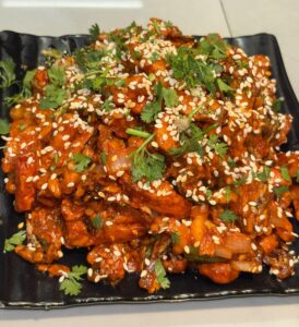 Delicious Chilli Potato at Shivrudra Hotel Lohegaon Pune