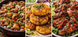 Mushroom chilli, corn tikki and chicken starters served at Shivrudra Hotel restaurant on Lohgaon Wagholi Road Lohegaon Pune