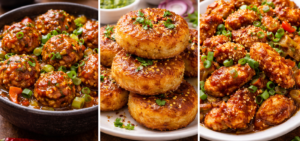 Veg Manchurian, Aloo Tikki and Chicken Crispy served at Shivrudra Hotel restaurant on Lohgaon Wagholi Road Pune